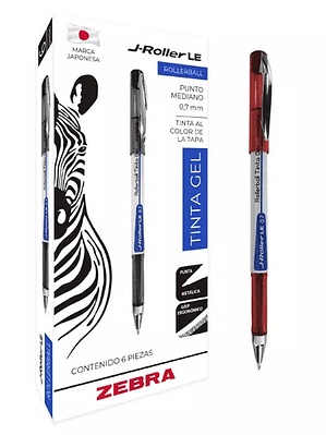 Bolígrafo de gel ZEBRA J-Roller LE punto