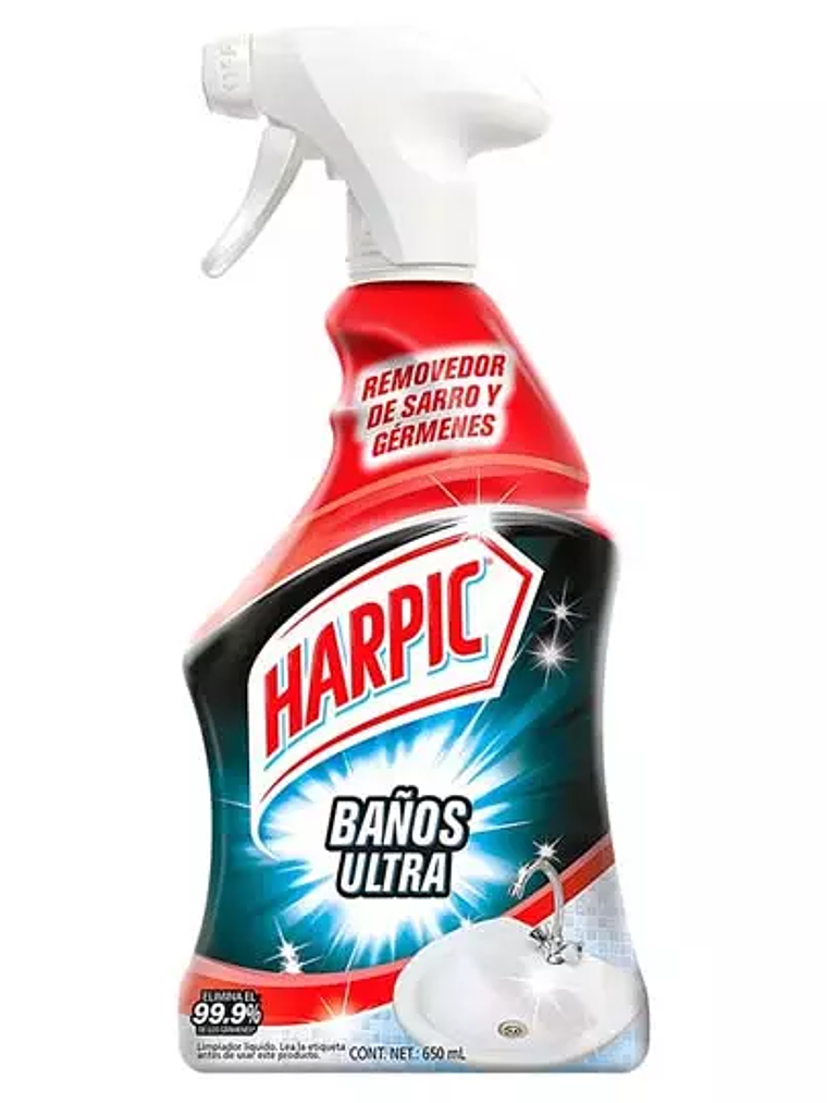 HARPIC BAÑOS ULTRA LIMPIADOR Y DESINFECT 1