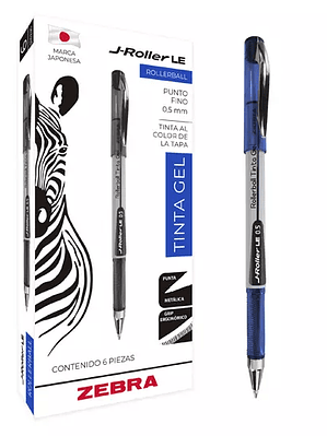 Bolígrafo de gel ZEBRA J-Roller LE punto