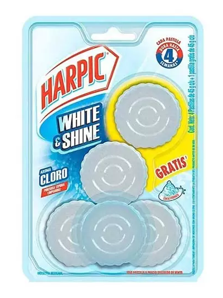 HARPIC PASTILLA BICARBONATO AROMA A CLOR 1