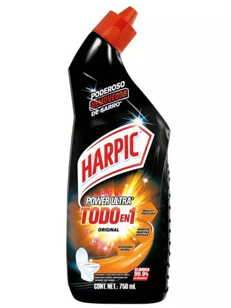 HARPIC POWER ULTRA TODO EN 1 LIMPIADOR Y 1