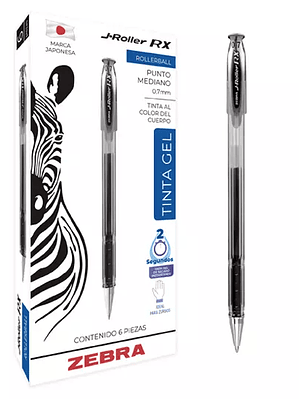 Bolígrafo de gel ZEBRA J-Roller RX punto