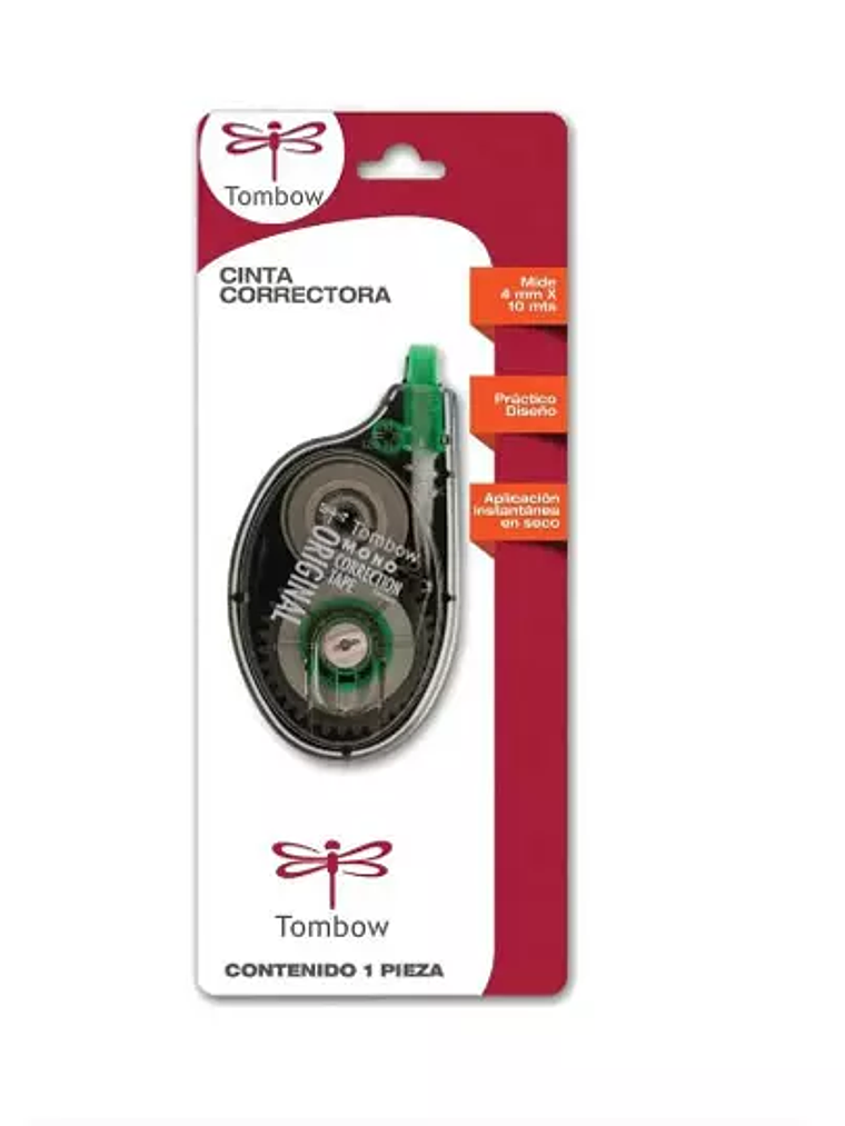 Corrector en cinta Tombow 4 mm x 10 mts 1