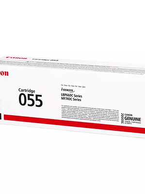 Cartucho Canon para toner 055 amarillo