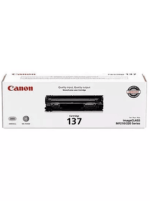 Cartucho Canon para toner 137 negro
