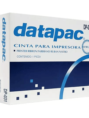 LM-Cinta Datapac negra para impresora 1p