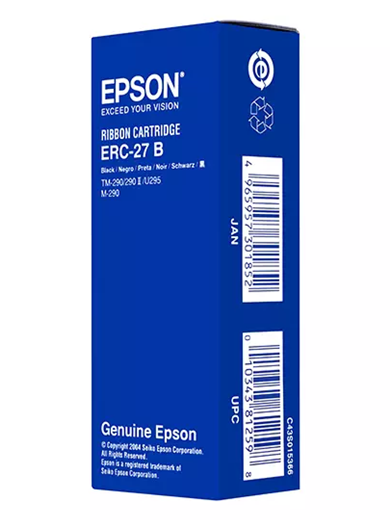Cinta negra Epson ERC-27B 1
