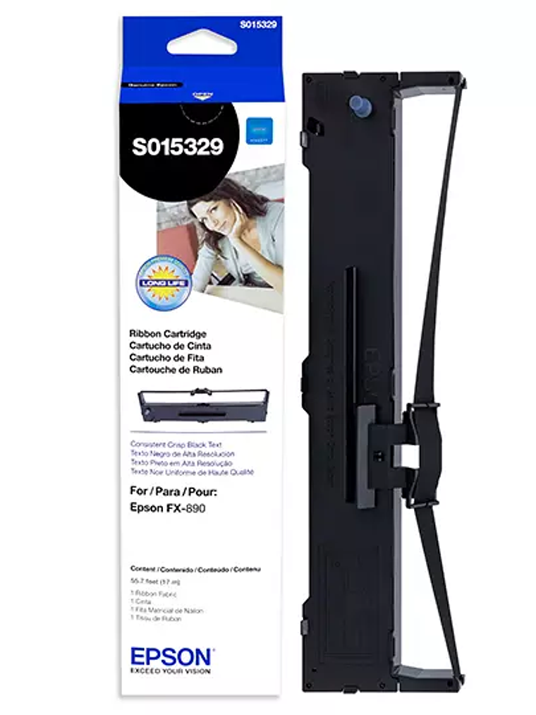 Cinta negra Epson S015329 1