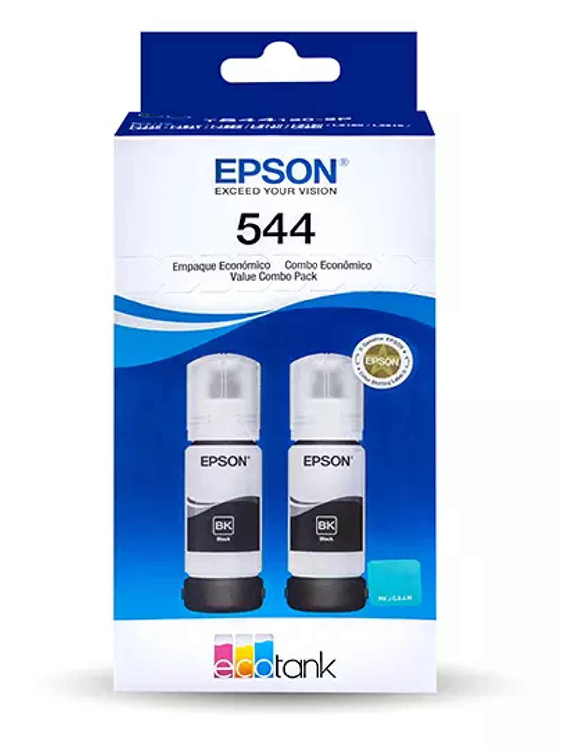 Kit tintas negras Epson T544 2 pzas 1