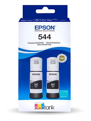 Kit tintas negras Epson T544 2 pzas