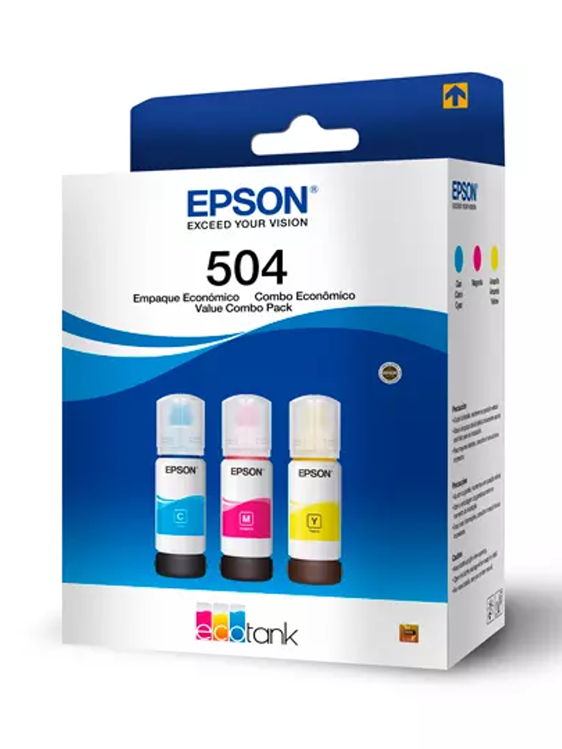Kit tintas de color Epson T504 3 pzas 1