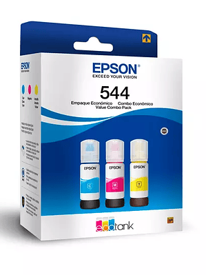 Kit tintas de color Epson T544 3 pzas