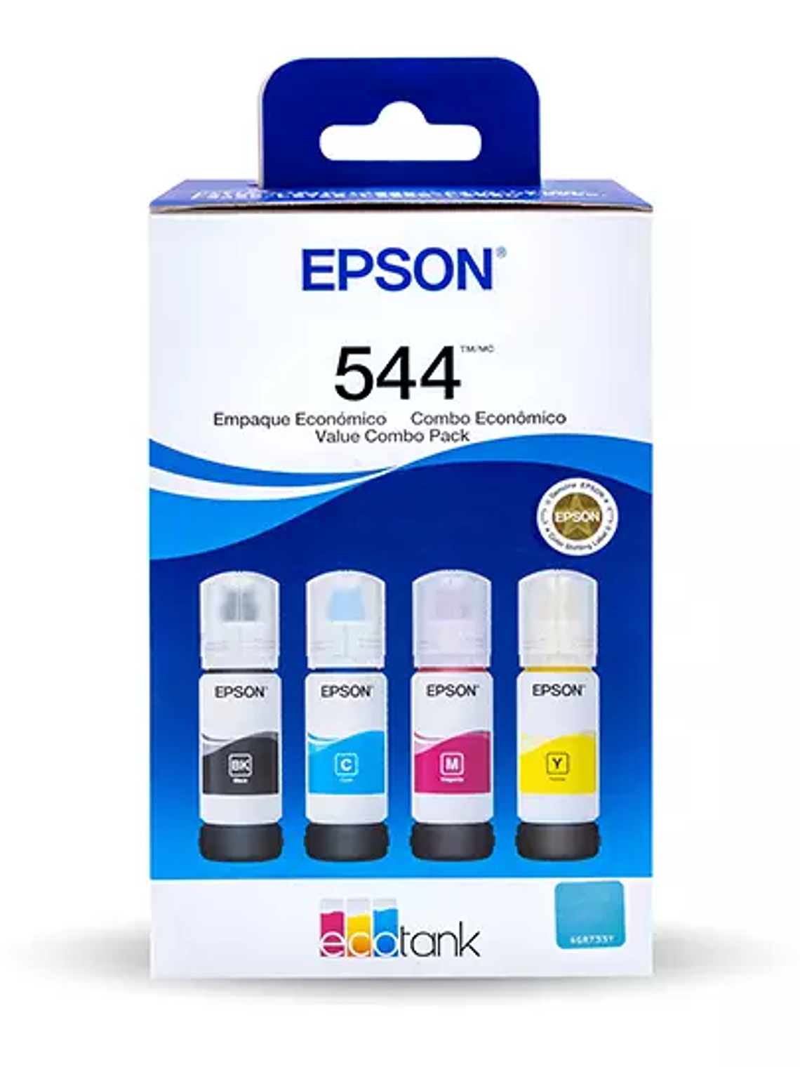 Kit tintas de color Epson T544 4 pzas 1