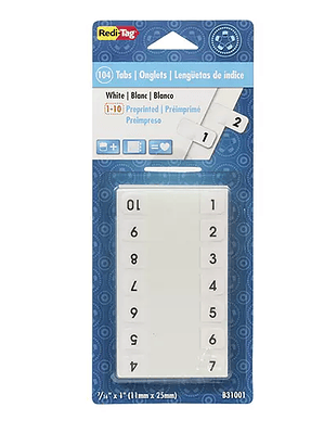 LM-Banderitas adhesivas Redi-Tag color b