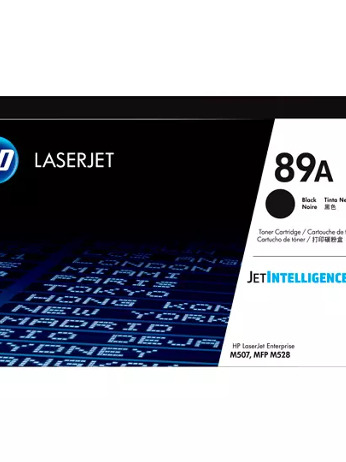 HP 89a black laserjet toner cartridge 1