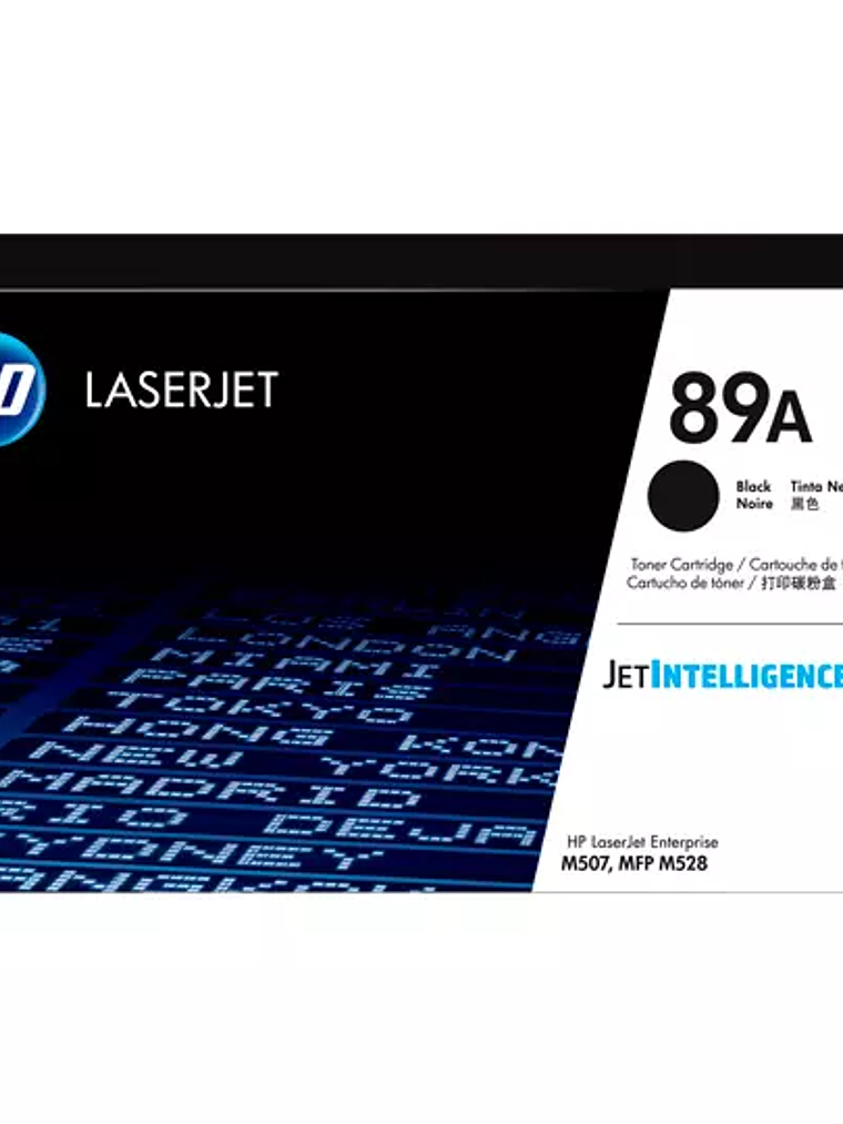 HP 89a black laserjet toner cartridge 1