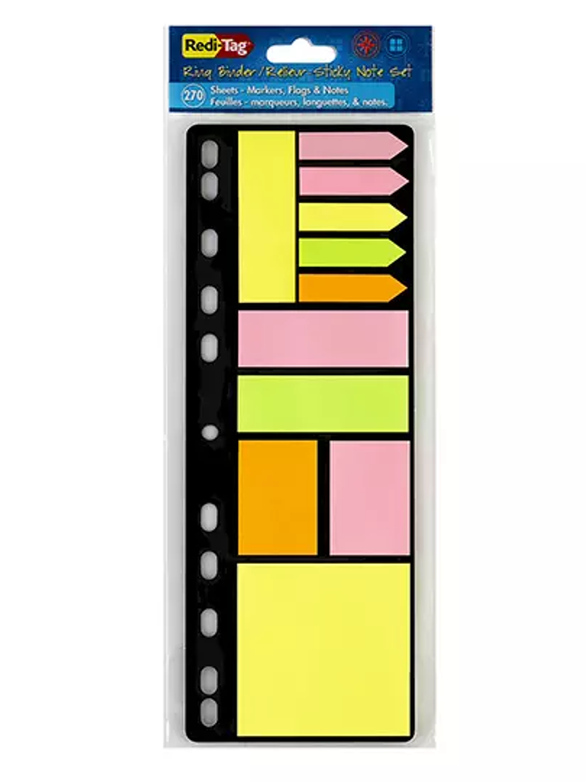 Set de notas adhesivas para carpetas Red 1