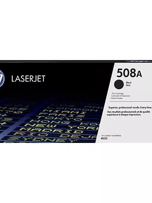 Cartucho de tóner negro HP 508a