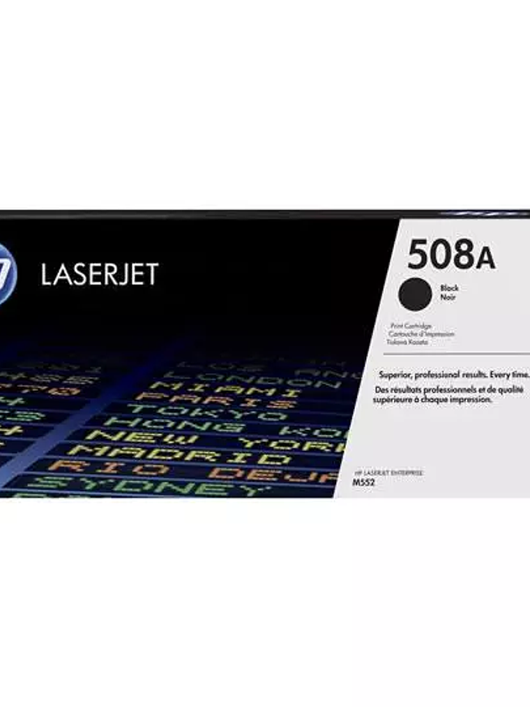 Cartucho de tóner negro HP 508a 1