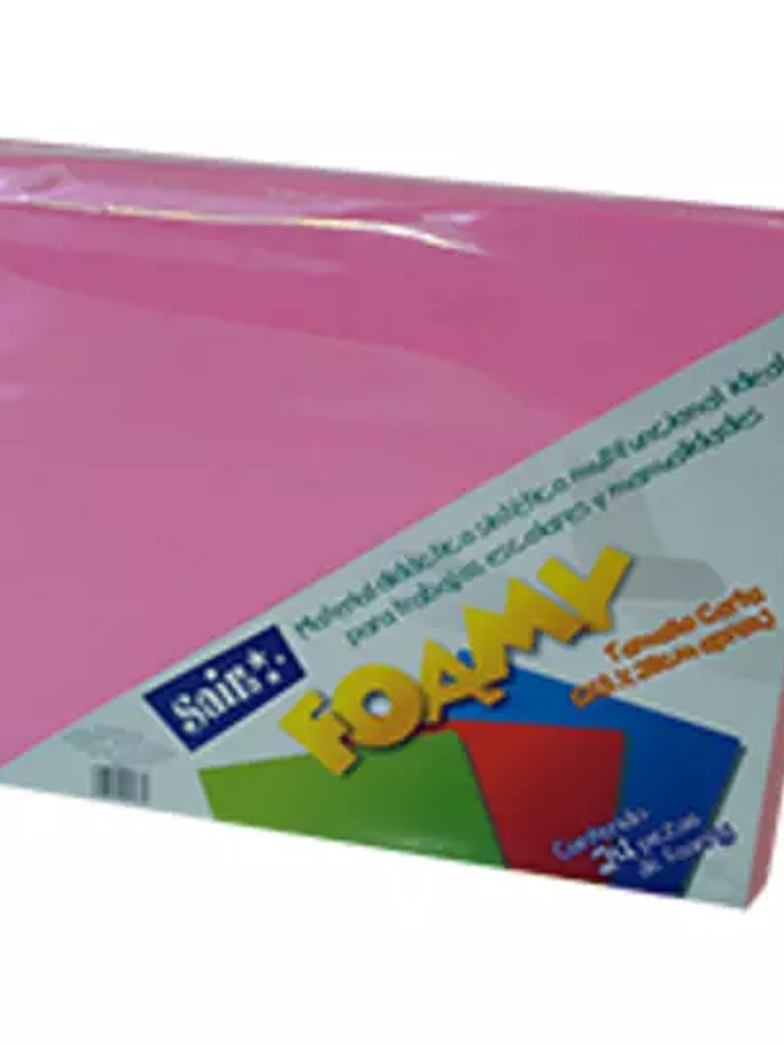 Foamy  saira tamaño carta  fucsia claro 1