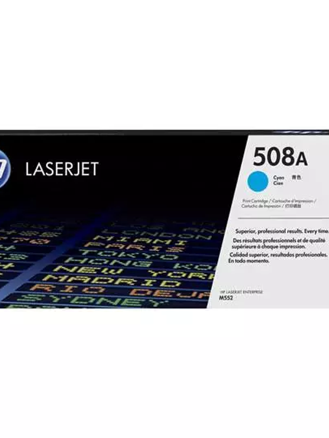 Cartucho de tóner cian HP 508a 1