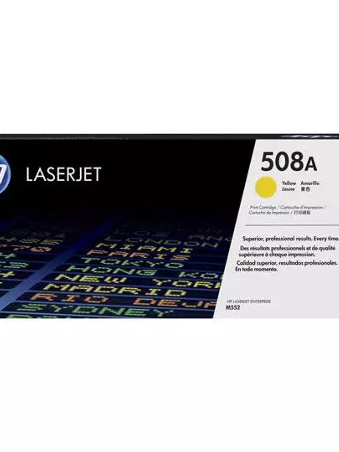 Cartucho de tóner amarillo HP 508a 1