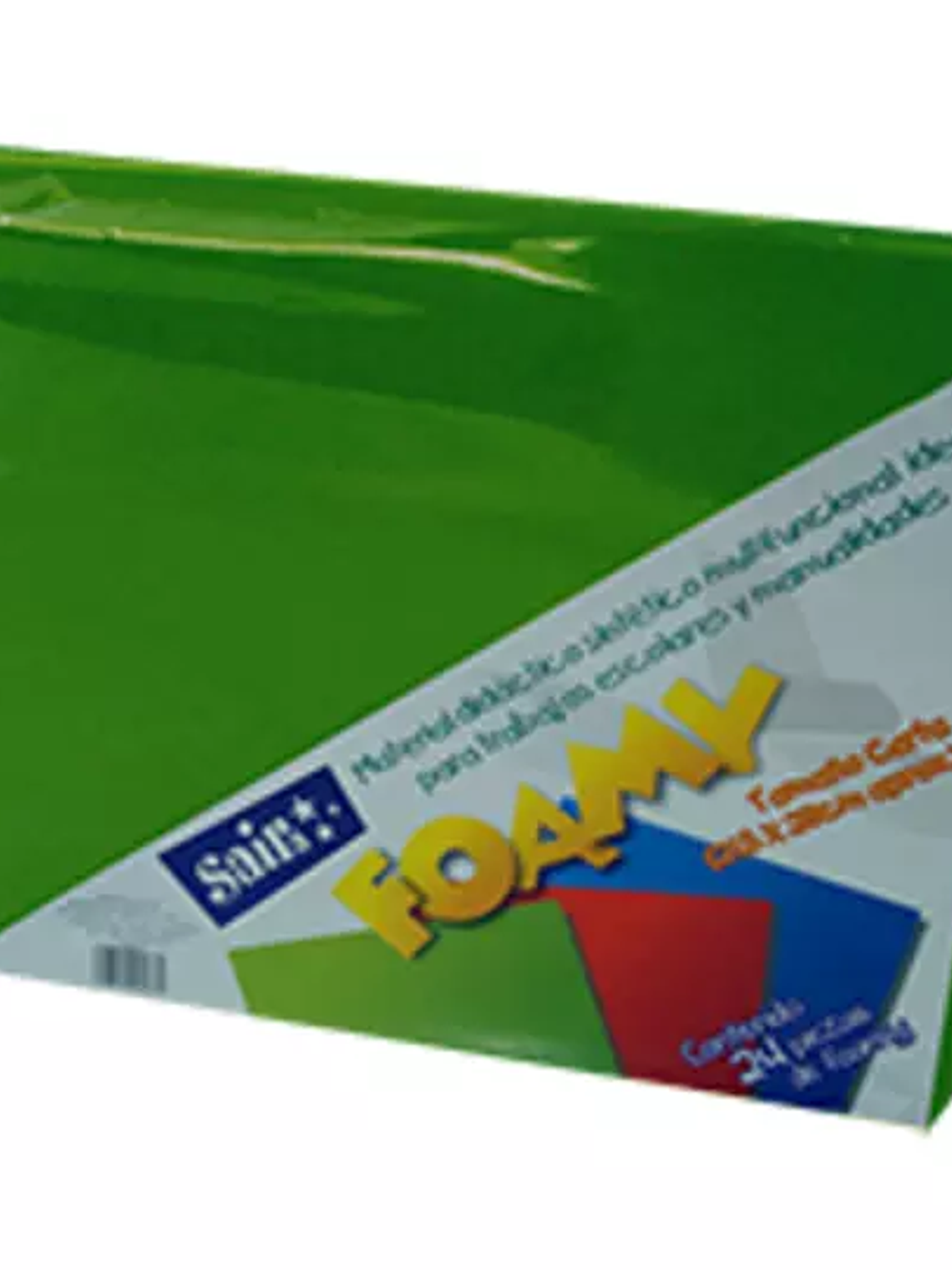 Foamy  saira tamaño carta verde bandera 1