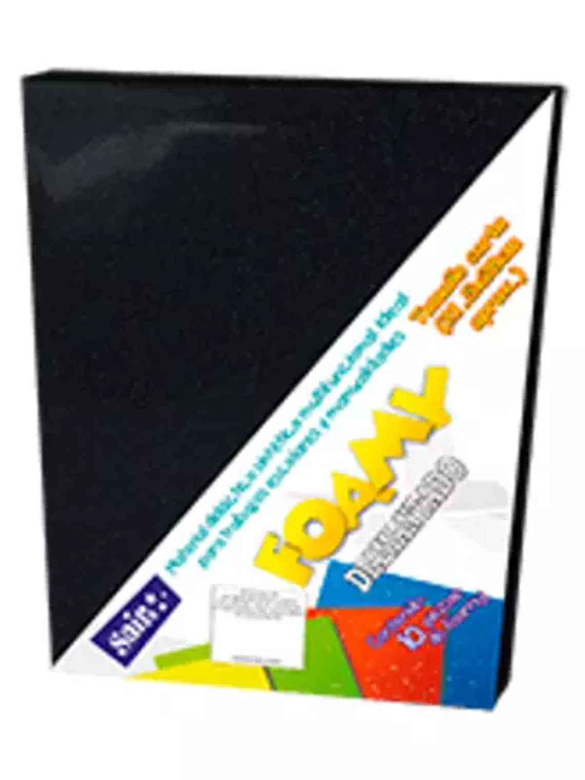 Foamy  diamantado saira tamaño carta neg 1