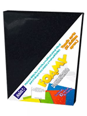 Foamy  diamantado saira tamaño carta neg