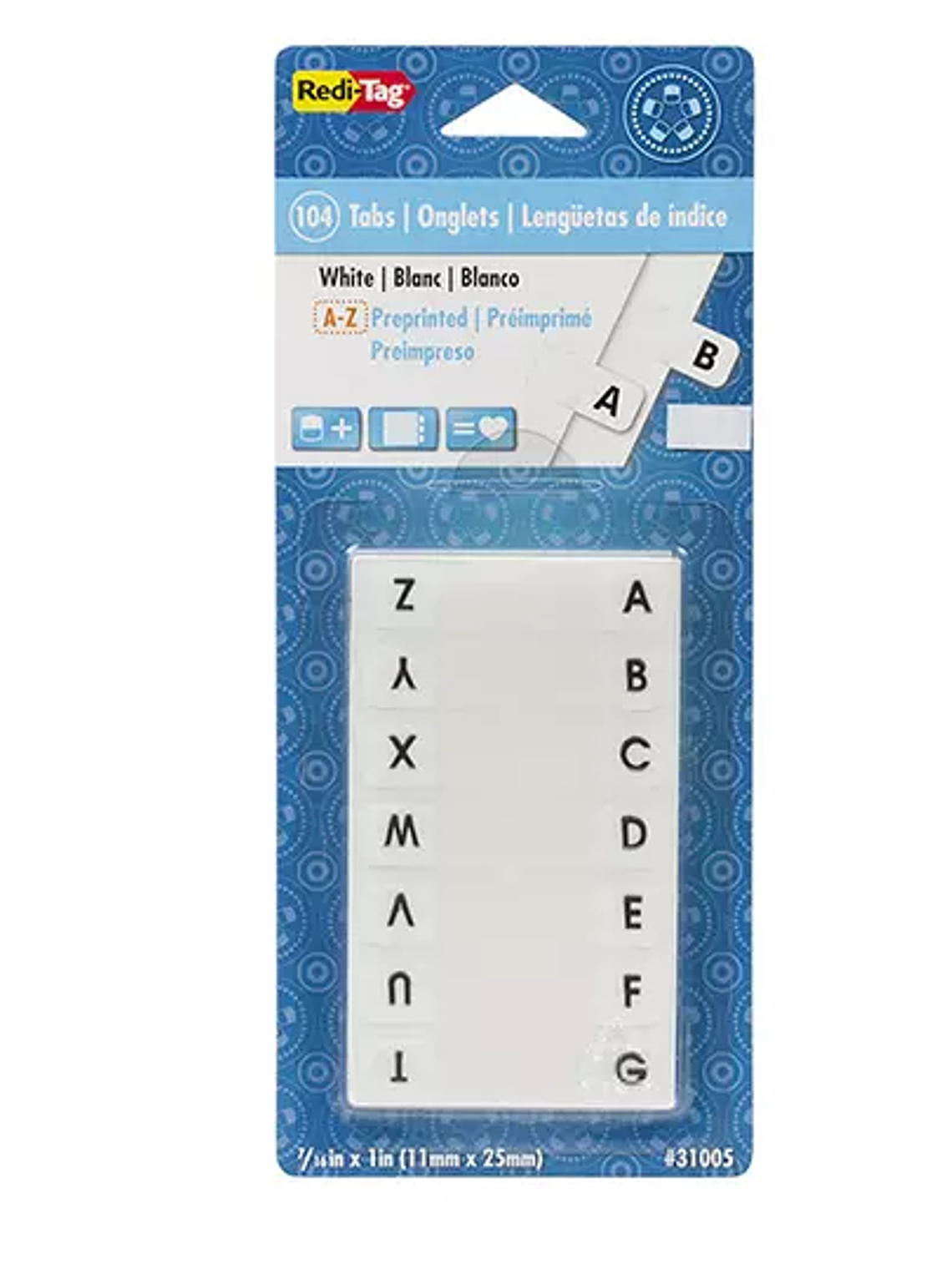 LM-Banderitas adhesivas Redi-Tag color b 1