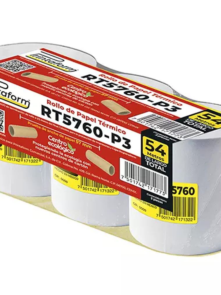 LM-Rollo de papel térmico Printaform 57 1