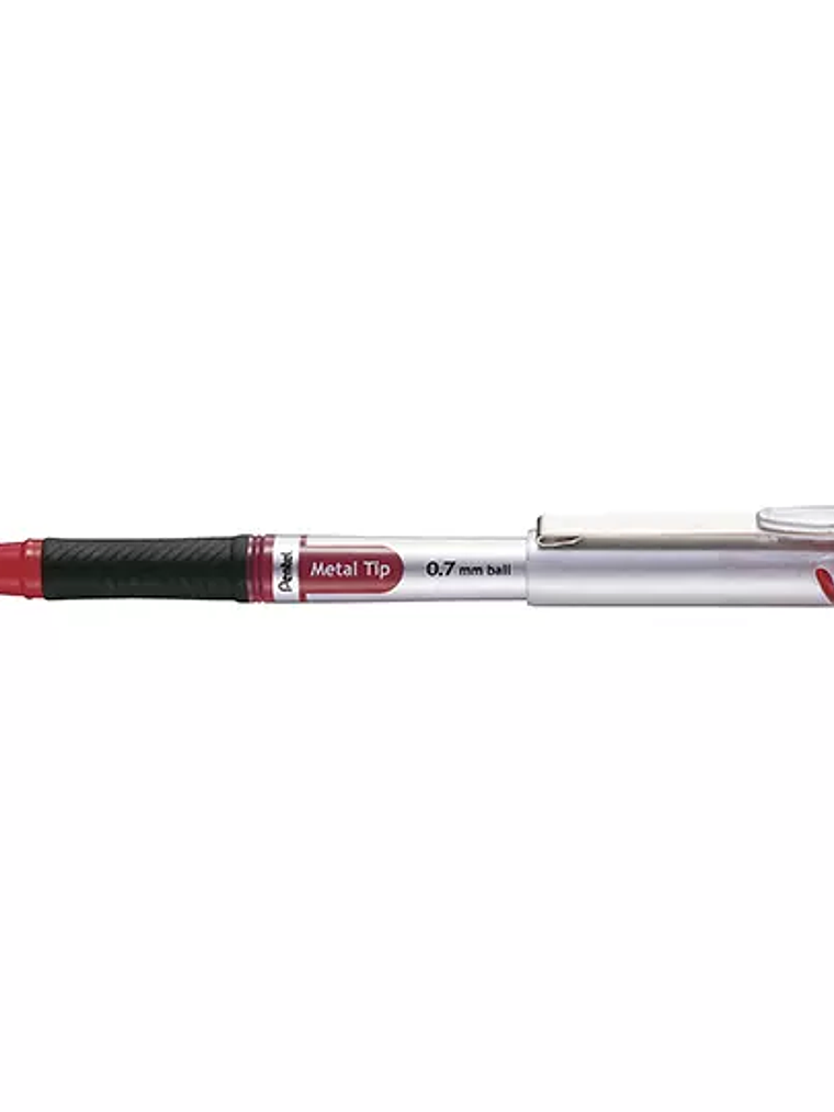 Bolígrafo stick Pentel Energel rojo punt 1