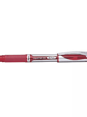 Bolígrafo stick Pentel Energel rojo punt