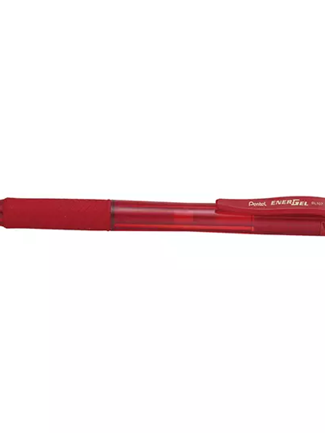 Bolígrafo retractil Pentel Energel rojo 1