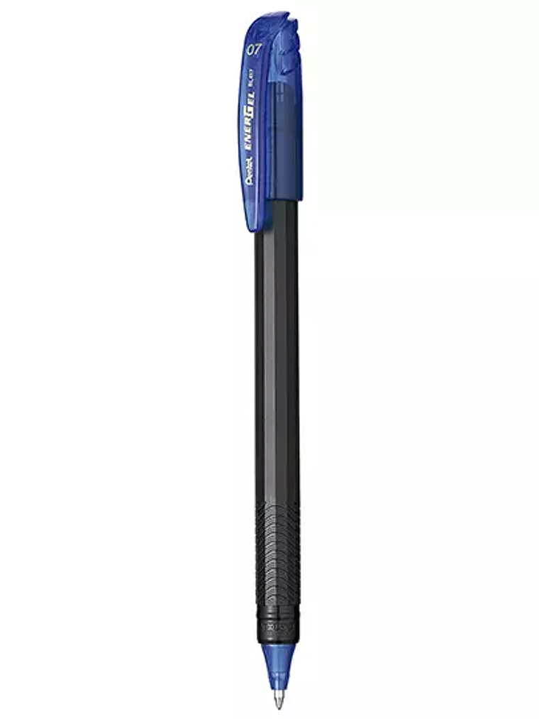 Bolígrafo stick Pentel Energel azul punt 1