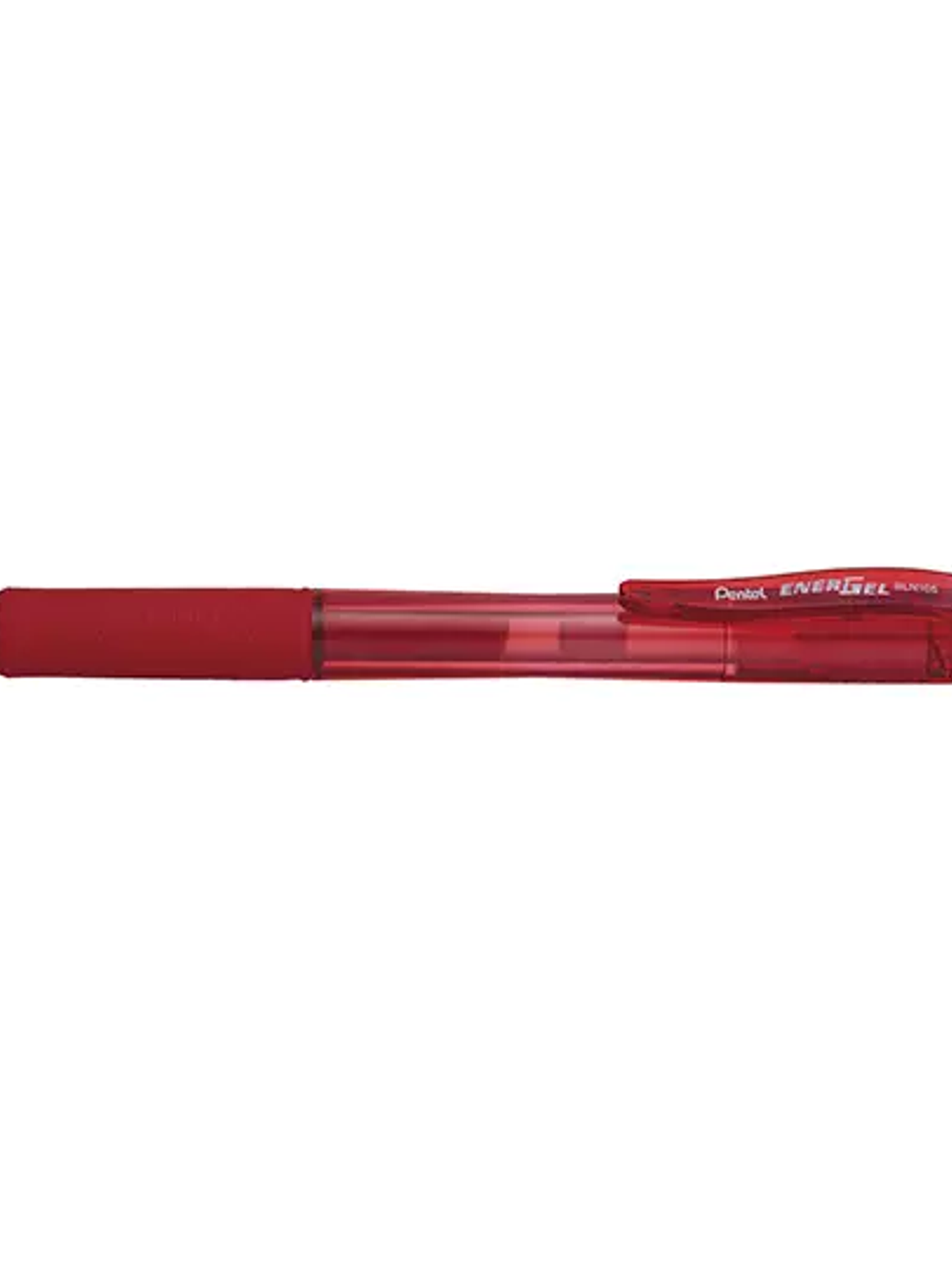 Bolígrafo retractil Pentel Energel rojo 1