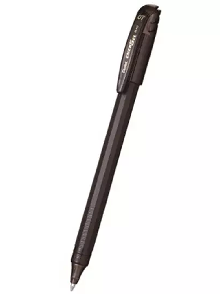Bolígrafo stick Pentel Energel negro, pu 1