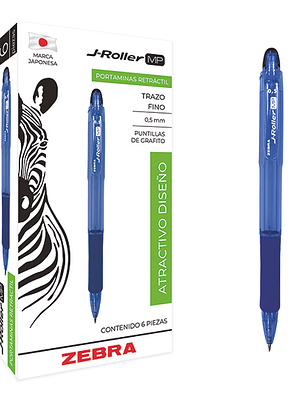 Portaminas ZEBRA J-Roller MP punto fino