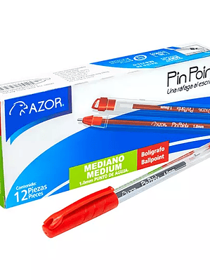 Bolígrafo mediano Pin Point 1.0 mm color