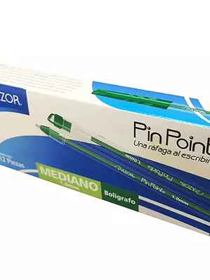 Bolígrafo mediano Pin Point 1.0 mm color