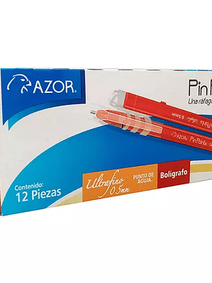 Bolígrafo ultra fino Pin Point 0.5 mm co