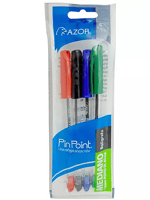 Bolígrafo mediano Pin Point 1.0 mm color