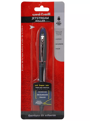 Bolígrafo antifraude mediano Uni Ball Je