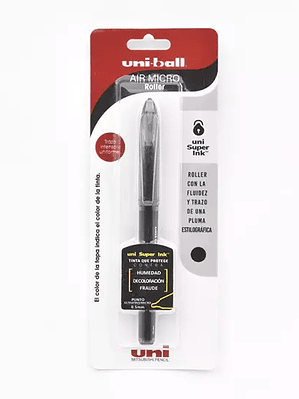 Bolígrafo antifraude ultra fino Uni Ball