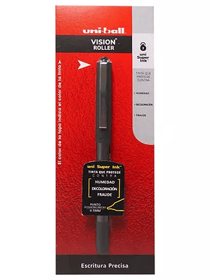 Bolígrafo antifraude ultra fino Uni Ball