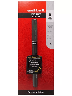 Bolígrafo antifraude ultra fino Uni Ball