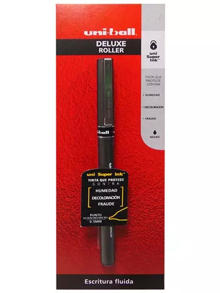Bolígrafo antifraude ultra fino Uni Ball 1