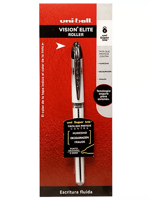 Bolígrafo antifraude mediano Uni Ball Vi