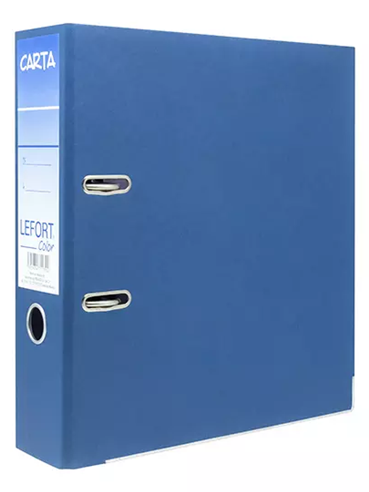 Registrador Lefort carta color azul 1