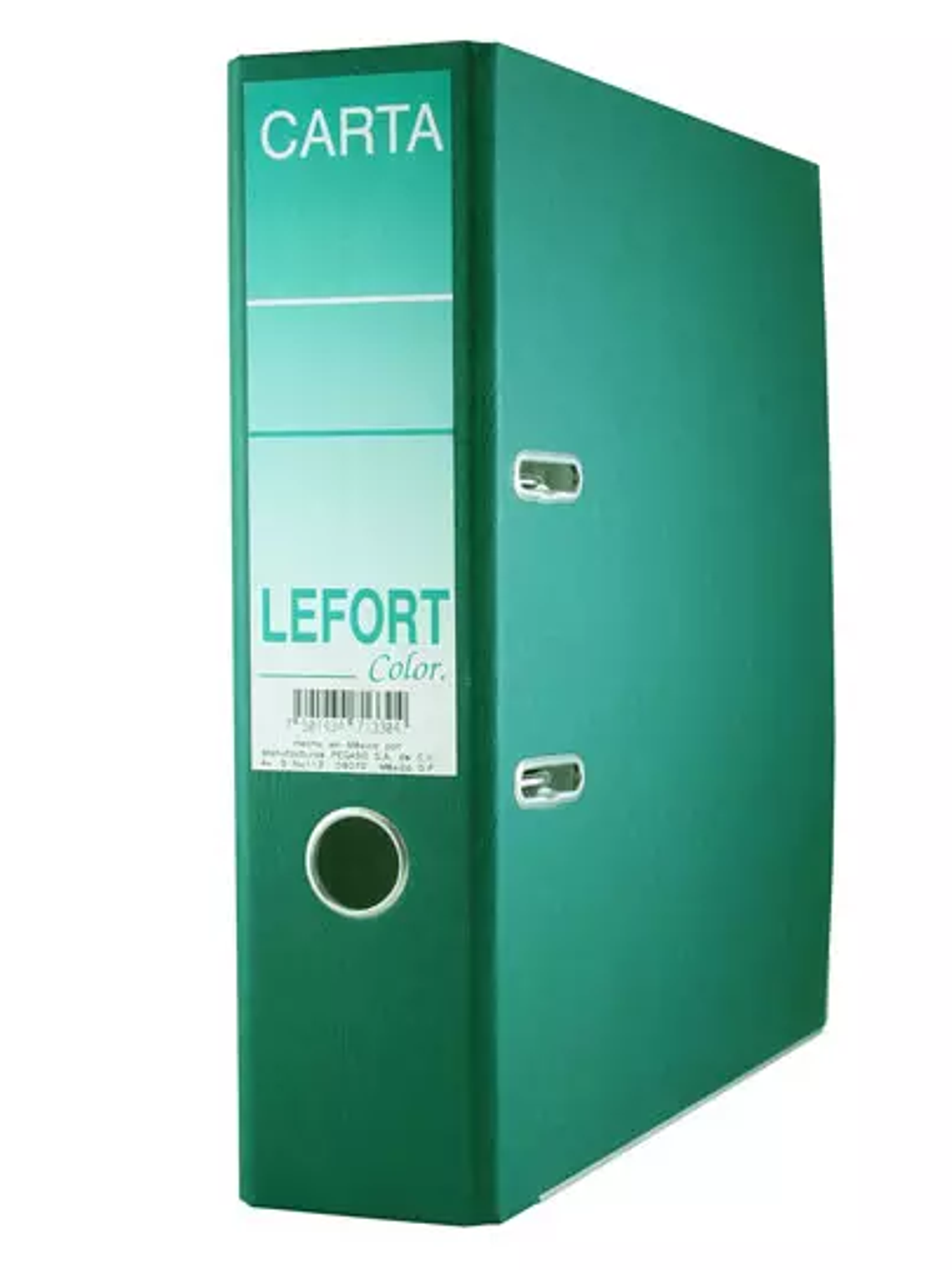 Registrador Lefort carta color verde 1